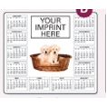 Ultra Thin Calendar Mouse Pads w/ Stock Background - Puppies